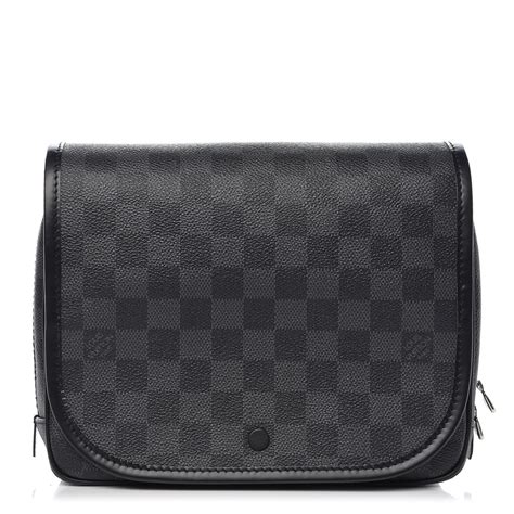 hanging toiletry kit louis vuitton|louis vuitton graphite toilet bag.